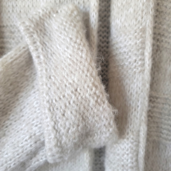 Wooden Ships Mohair Wool Blend Knitted Long Cardigan Size S/M - Picture 5 of 8